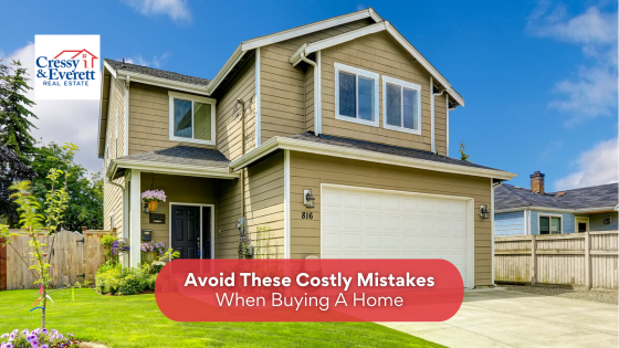 The last thing you want when buying a house is to make a blunder that will cost you big time. Here are the pitfalls you need to avoid.